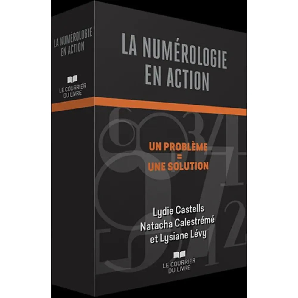 La Numérologie en Action - 44 Cartes - Lydie Castells, Natacha Calestrémé Le Courrier du Livre