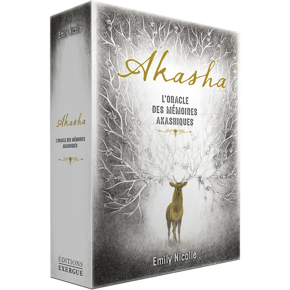 Akasha L'Oracle des Mémoires Akashiques - Emily Nicolle Editions Exergue