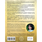 Quatrième de couverture du livre "Guérir avec l'aromathérapie" avec résumé détaillé, biographie de Lydia Bosson et code ISBN.