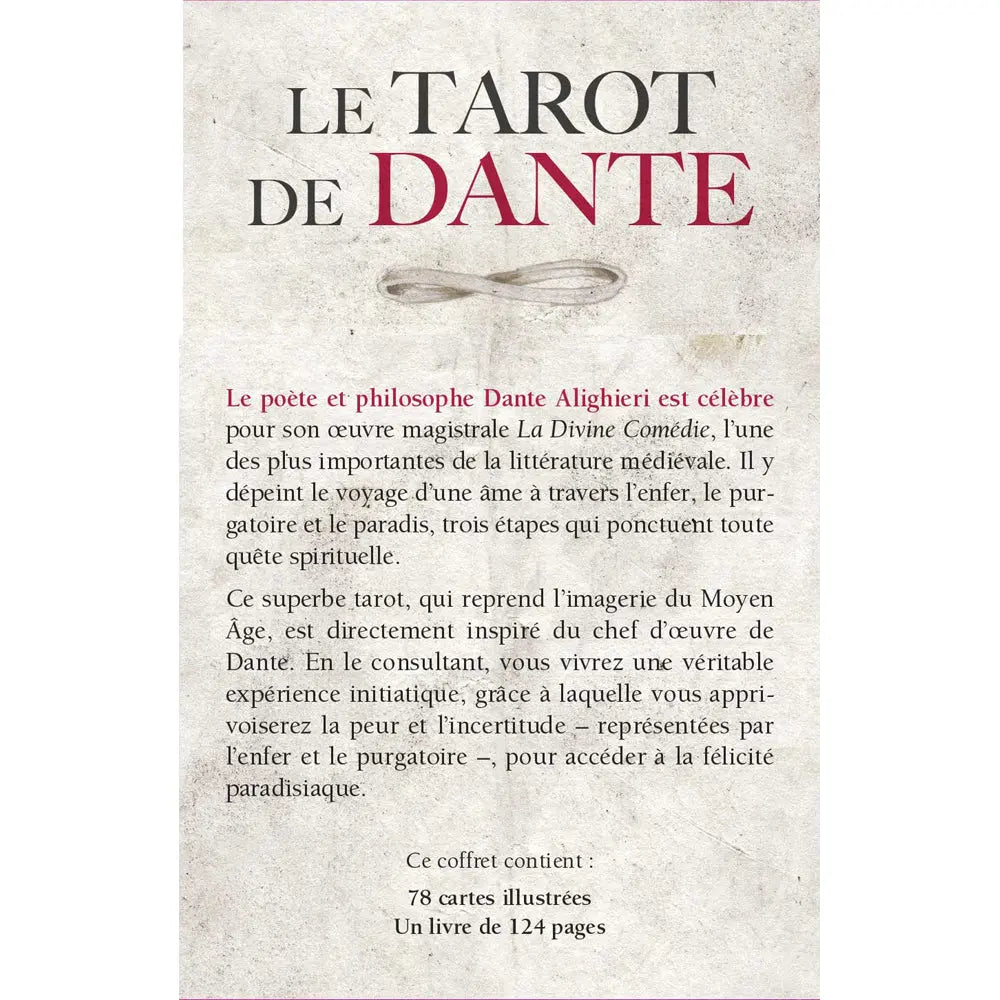 Le Tarot de Dante - Coffret 78 Cartes Guy Trédaniel Editeur