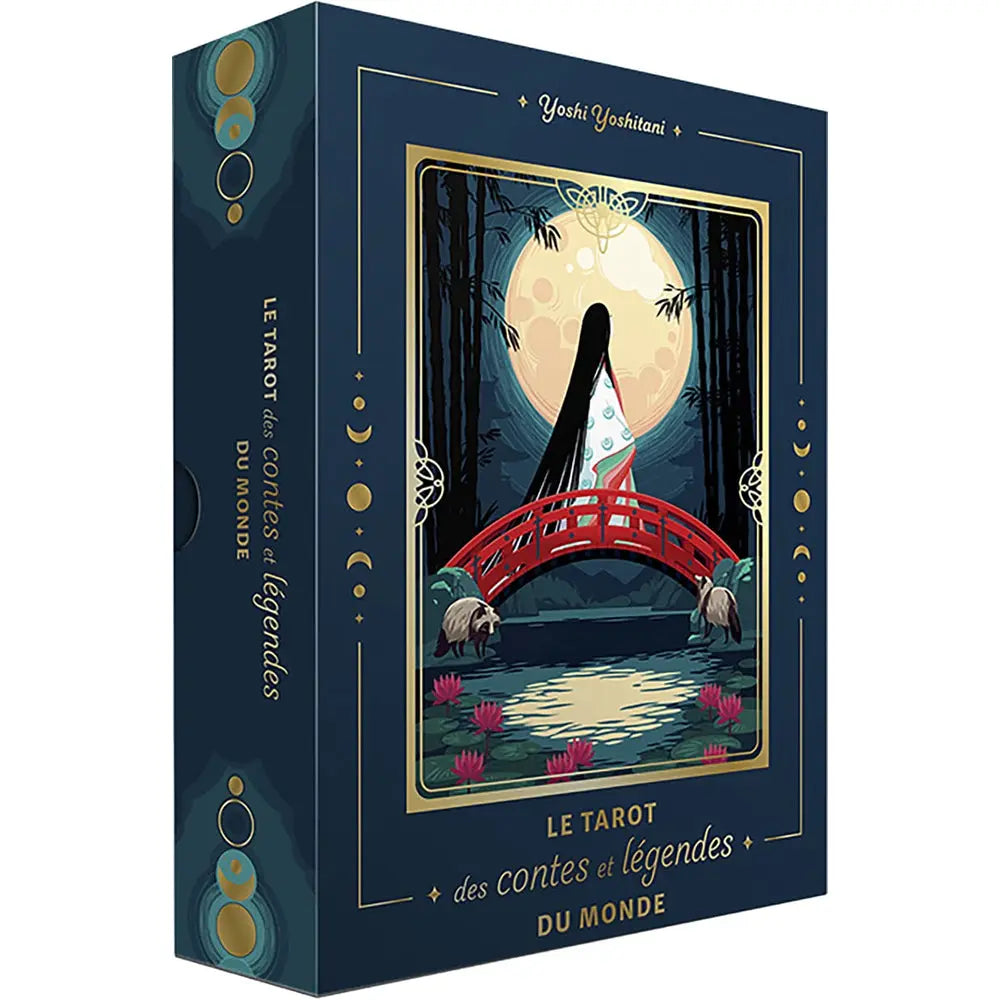 Tarot des Contes et Légendes du Monde - Coffret Livre+78 lames Yoshi Yoshitani Editions Vega