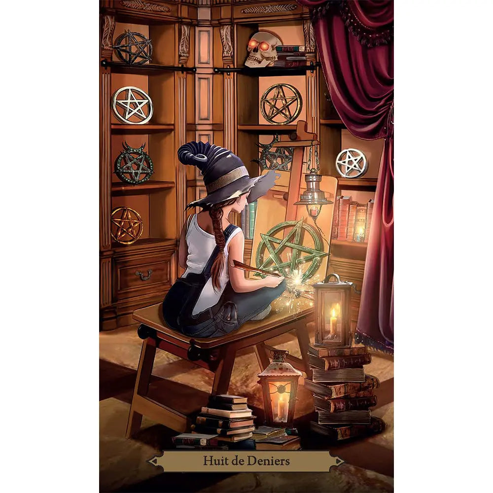 Le Tarot des Enchanteurs - Barbara Moore - Coffret 78 Cartes Editions Exergue