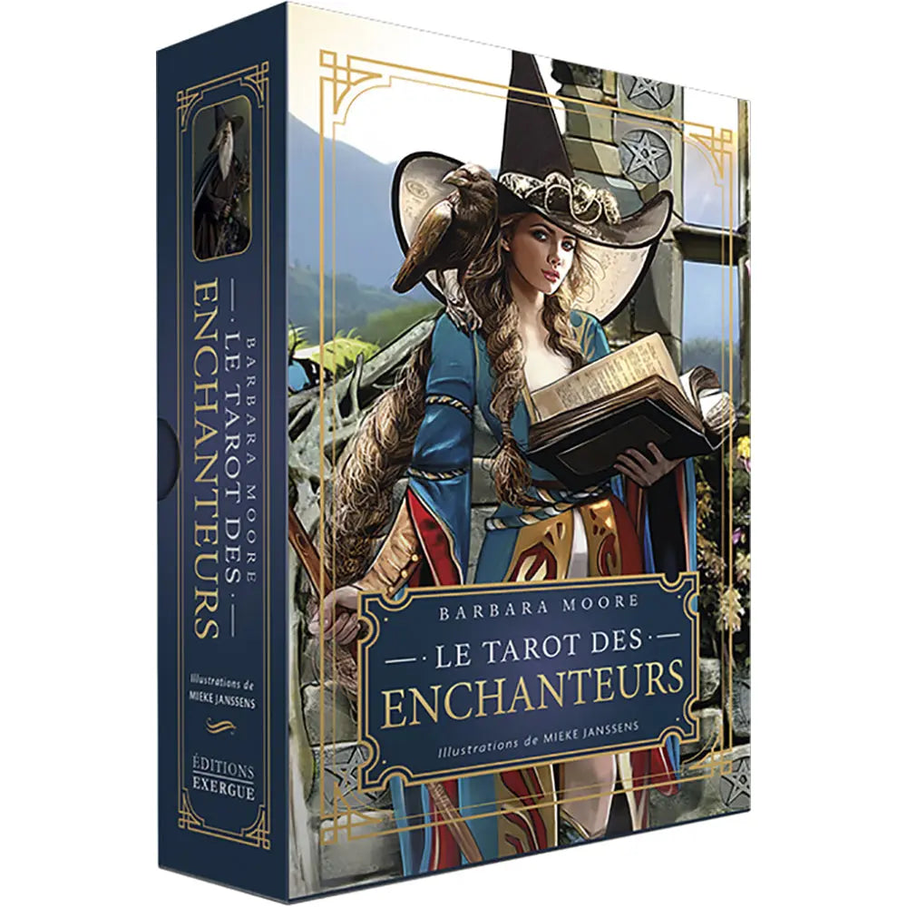 Le Tarot des Enchanteurs - Barbara Moore - Coffret 78 Cartes Editions Exergue