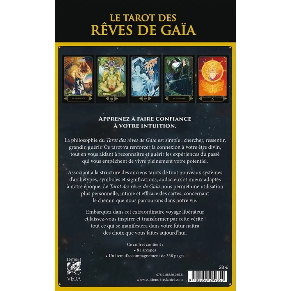 Le Tarot des Rêves de Gaïa - Livre + 81 cartes Editions Vega