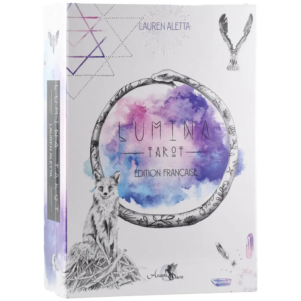 Lumina Tarot - Coffret Jeu de 78 Cartes Editions Arcana Sacra