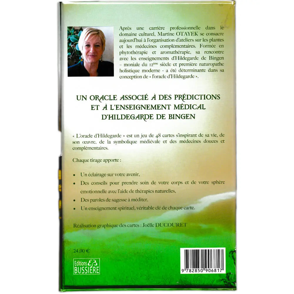 L'Oracle d'Hildegarde - Livre + 48 cartes Editions Bussière