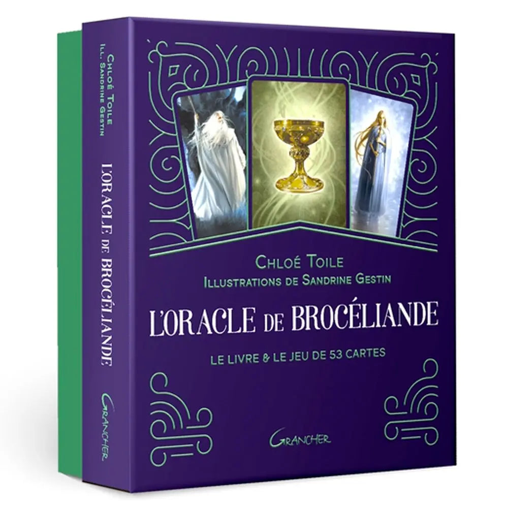 L'Oracle de Brocéliande - Coffret Grancher 53 Cartes Echoppe de Gaïa