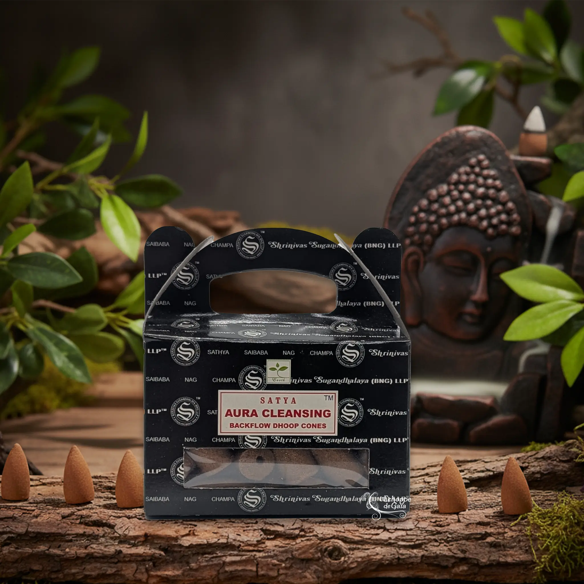 Encens Satya Backflow Aura Cleansing Satya Shrinivas Sugandhalaya
