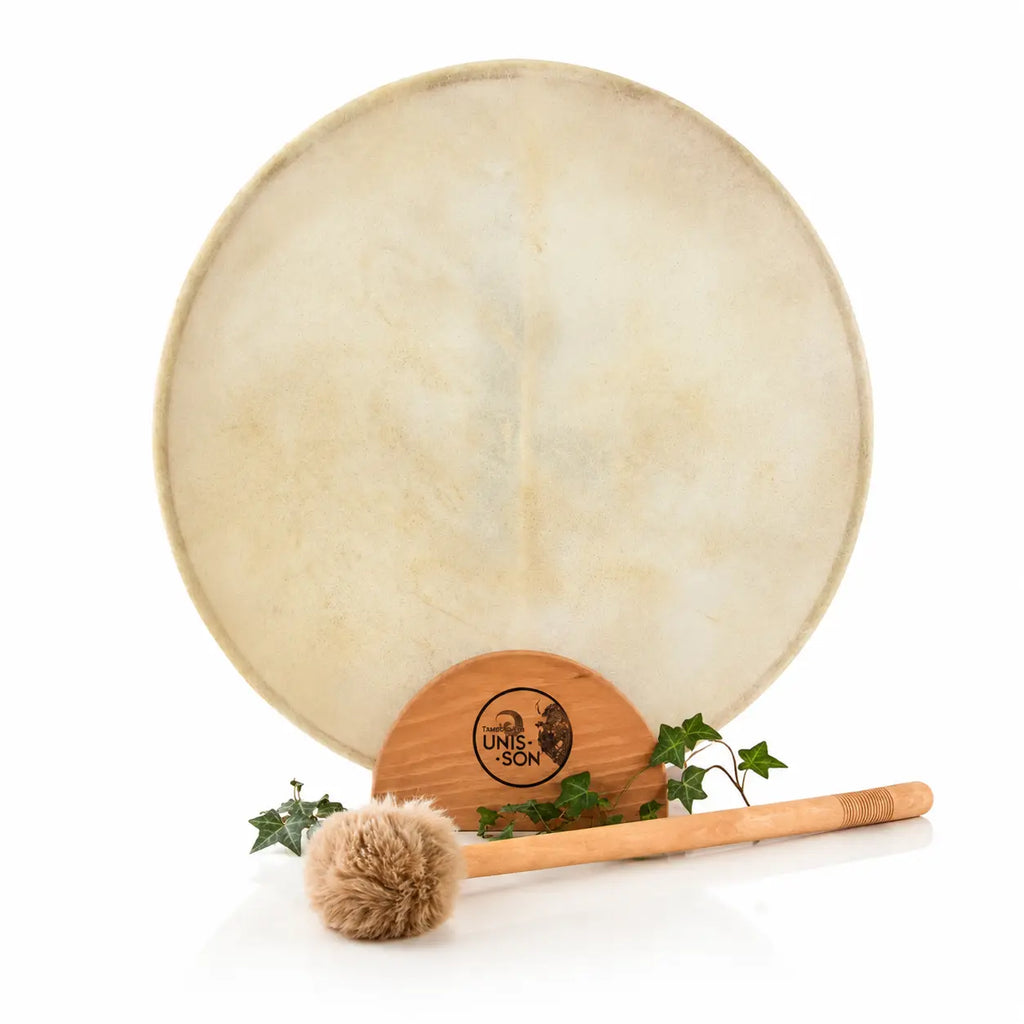 Tambour Unis-Son Luna II - Bison et Cèdre 45cm