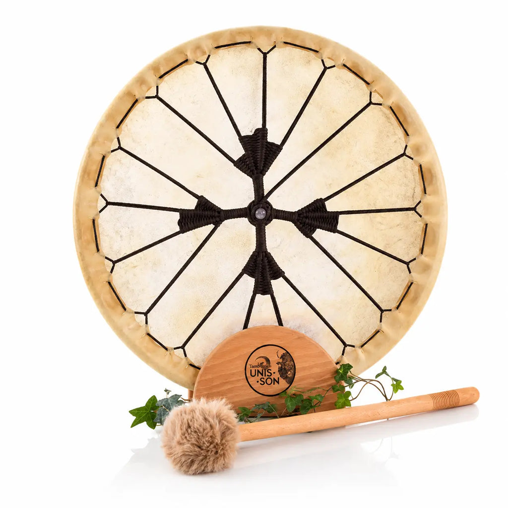 Tambour Unis-Son Luna II - Bison et Cèdre 45cm